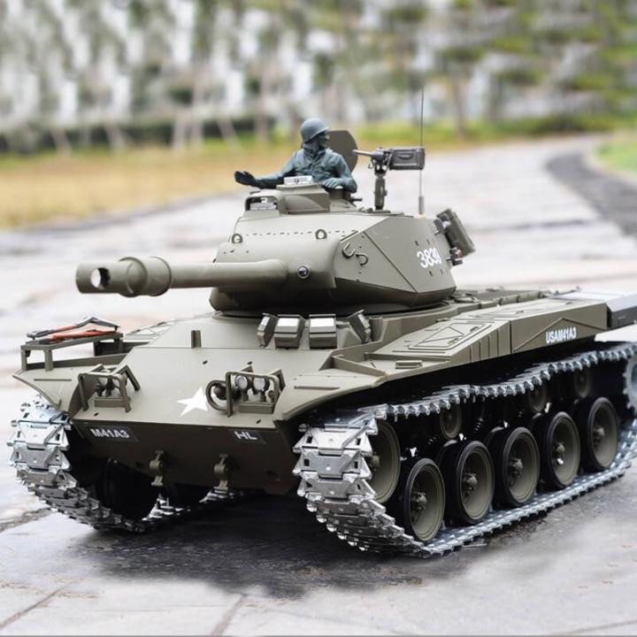 Heng Long Remote Control Tank 1/16 Walker Bulldog RC Tank  Upgraded Version with Infrared Metal Track Lazada PH