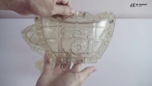 Khuôn Tạo Hình Thỏi Vàng 2 Mặt Tài Lộc Cho Các Loại Dưa Bưởi Ổi Từ 200g - 2kg4 kèm ốc vít và hdsd