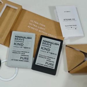 XTEINK | XTEINK X3 E-ink Reader Global Version Multi Language with Clear Case Support CrossPoint Firmware No Region Lock E-Book Readers