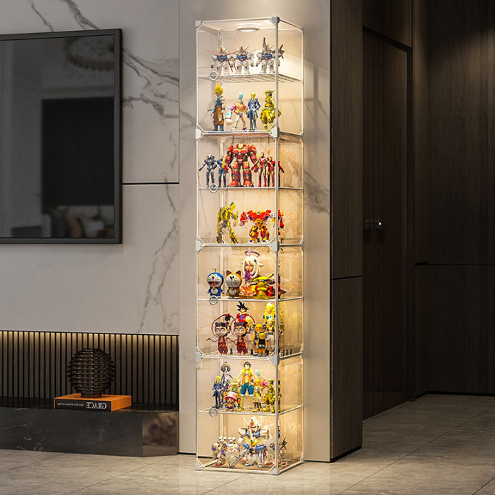 Hand-Made Display Cabinet Lego Home Storage Display Imitation