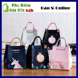 Túi Đựng Hộp Cơm Giữ Nhiệt Cao Cấp Bento Chống Thấm Nước - Túi Giữ Nhiệt Đựng Đồ Kiểu Nhật - Túi Cơm - Túi Đưng Cơm Cách Nhiệt Có Quai Cầm Tiện Lợi