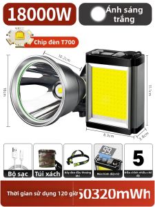 Đèn Đeo Đầu LED Siêu Sáng Dành Riêng Cho Cá Nhân Đi Câu Có Tuổi Thọ Dài
