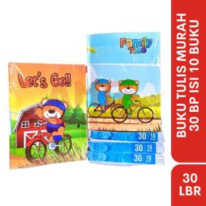 BUKU TULIS ISI 30 LEMBAR TERMURAH(10 BUKU (BEST SELLER)