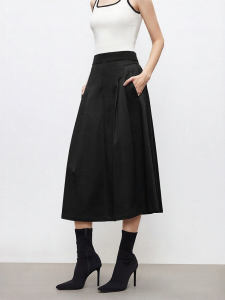 Vero Moda | Autumn Winter New Tencel A-Line Skirt