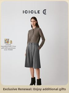 ICICLE | Winter Silky Wool Lightweight Shorts