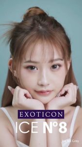 Softlens Normal X2 ICE No.8 N8 16mm BIG EYES Gratis Tempat Soflens