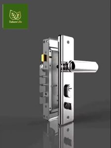 4 Latch Main Doorknobs Doors Locked set Security Door House for Condominium Apartment Villa