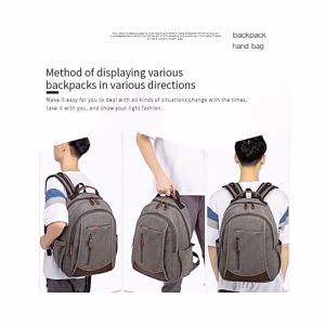 HOÀN TIỀN 15% - Balo nam nữ vải canvas cao cấp phong cách mới