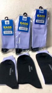 KAOS KAKI SEKOLAH HITAM PUTIH SD SMP SMA