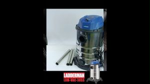 LADDERMAN 15L 30L Stainless Steel Wet and Dry Vacuum Cleaner Heavy Duty Home Commercial Penyedut Habuk Vacum Rumah