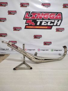 KNALPOT RX KING KOLONG SAMPING CHROME
