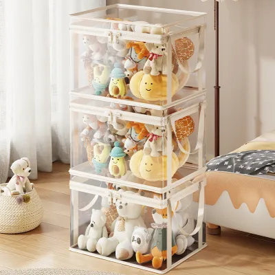 Transparent Dustproof Toy Storage Box