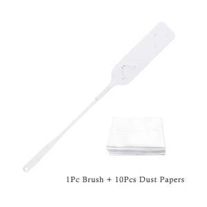 Practical Household Dust Cleaning Brush with  Non-woven Cleaning Cloth Long Handle Dust Gap Brush for Home Cleaning Tool