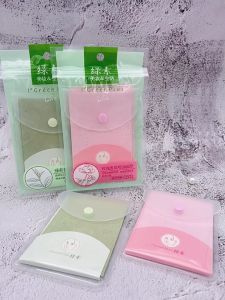 160Pcs Natural Charcoal Face Oil Absorbing Paper Green Tea Oil Control Paper