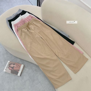 Quần nữ lưng thun - quần ống rộng nhiennhienvintage BQ74