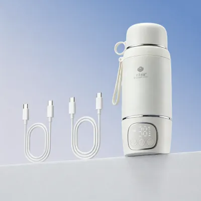 SHI YUE JIE JING | Baby Portable Wireless Water Heating Bottle For Milk Preparation