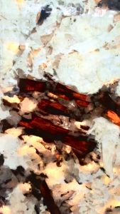 CENTRAL STONE Natural Marble From Brazil Customization For Dining Coffee Side Table Feature Wall Quartz Stone Real Marble - Silver Fox