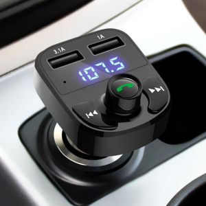 Car bluetooth hands-free call mp3 player USB car charger car bluetooth fm transmitter⚡PH deliveryIn stock⚡