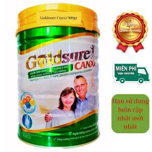 Sữa bột Goldsure Canxi -Nguồn dinh dưỡng cho xương khớp ngừa loãng xương và tiểu đường (lon 900gr date mới nhất)