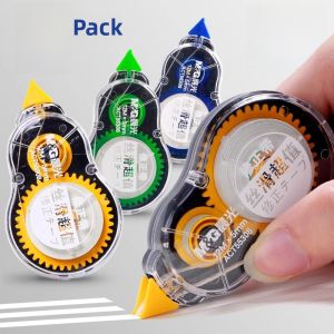 Mornings Light Silent Correction Tape Small Ironing Belt Durable for Junior High School Primary School Students Black Technology