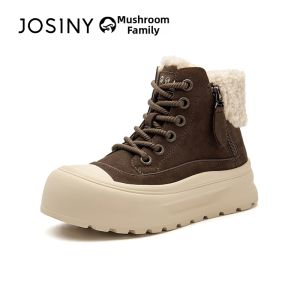 Josiny | Warm Fuzzy High-top Womens Boots