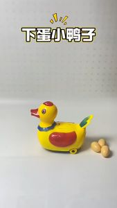 Mainan Anak Bebek Bertelur Bisa Berjalan Bump And Go Musik dan Lampu Mainan Bebek Lucu