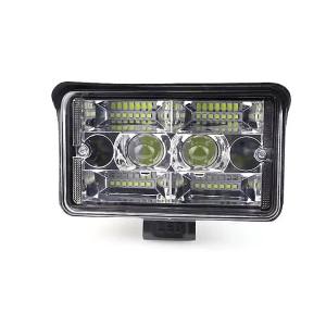 4 Inch Round Work Light Dual Color LED Spot Light for Vehicle Assistance