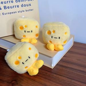 Gantungan Kunci Boneka Keju Cheese Plush Toy Keychain MCE9263