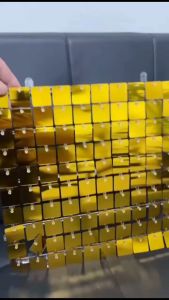 30*30cm Square Sequin Tile Backdrop / Sequin Backdrop / Dekorasi Dinding / Dekorasi Pesta / Dekorasi ulang tahun lamaran