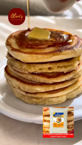 Olive’s Premium Buttermilk Pancake Mix 1KG | Easy Mix | Light & Fluffy | American Style