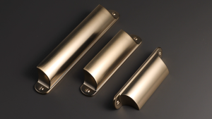 Goo-Ki Simple modern style 192mm Long strip zinc alloy Cabinet Handle  Furniture Handle  Wardrobe Kitchen Cabinet  Handle Solid Drawer wardrobe handle  Hardware