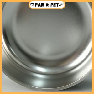 Kimpet Stainless Steel Pet Food Bowl Large Capacity Bite Resistant Washable Dog Bowl Pet Bowl