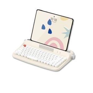 QUZHI | Bluetooth Retro Tablet Keyboard Case