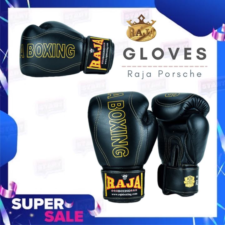 นวมมวยไทย RAJA BOXING(หนังวัวแท้💯) | Lazada.co.th