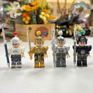 S Monkey King Sun Wukong Golden Ruler Toy Building Blocks Gift for Birthday Xuanzang Journey to the West Building Blocks