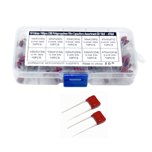 other | 100PCS 10 Values CBB(10nF-470nF)103/104/154/224 63V-100V Film Capacitors