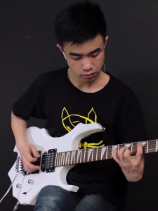 KAWES Shaped Sycamore Wood Electric Guitar Acoustic Guitar 24 Tone Position Beginner Starter Kit