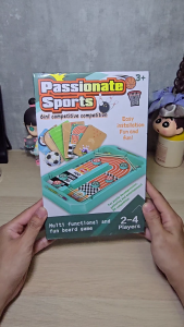 OSSDE 6-in-1 Tabletop Sports Game: Ultimate Family Fun Board Games