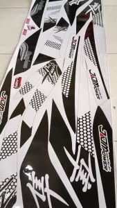 MIO SOUL GT 125 (COD) STIKER STRIPING MOTOR YAMAHA MIO SOUL GT 125 - STIKER LIST GRAFIK SIMPLE WARNA VARIASI DESAIN RACING HOLOGRAM DAN TRANSPARAN BISA COD IP.STRIPING KODE-001 HAYABUSA