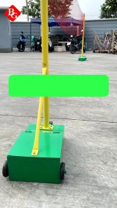 Badminton pole with net เสาแบด เสาแบดมินตันพร้อมต่าข่าย แบดมินตัน รุ่น 5010(หมายเหตุ: ไม่มีตาข่าย)hp302