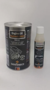 GIẢM MA SÁT ĐỘNG CƠ Ô TÔ VỚI Senfineco 9910 300ml và NƯỚC GẠT KÍNH Senfineco 9964 32ml (Engine Oil Treatment + MoS2)