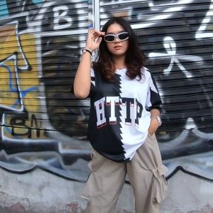 JERSEY RETRO VINTAGE STREETWEAR FULLPRINTING BASIC KAOS OLAHRAGA