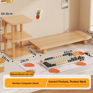 evesigar | Ergonomic Monitor Shelf Storage