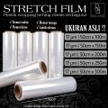 STRETCH FILM PLASTIK WRAPPING BARANG 50cm x 100m - 300m | 17 micron - PLASTIK WRAPPING. 