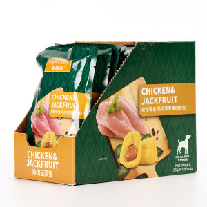 Fresh Seal Wet Food Package Myfoodie Chicken Durian Pineapple Dog Snacks Box of 12 Cans for Teddy Golden Retriever Pets