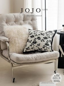 Simple Style Living Room Window Seat Pillowcase JOJOS L PD System Square Shape Home Decorative Cushion Cover for Everyone