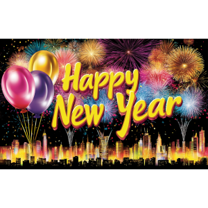2026 Happy New Year Theme Party Background Banner New Year Celebrate Family Party Decoration Photo Background Decoration