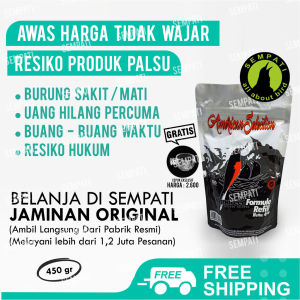 SEMPATI FREE GANTUNGAN BUAH Hand Feeding Lolohan American Selection 450 Gram Pakan Burung Murai  Bubur Lolohan Spet BSSEJOB1+CN4
