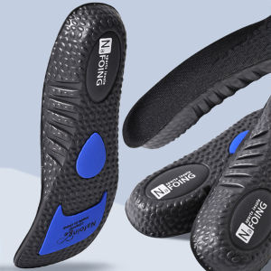 1 Pair Sports Insoles Elastic Running Insole For Shoes Arch Support Insole Absorption Deodorant Breathable Insoles