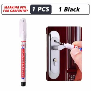 20mm Deep Hole Long Nib Head Markers For Metal Perforating Pen Waterproof Bathroom Woodworking Tool Decor Multi-Purpose Pen ****
